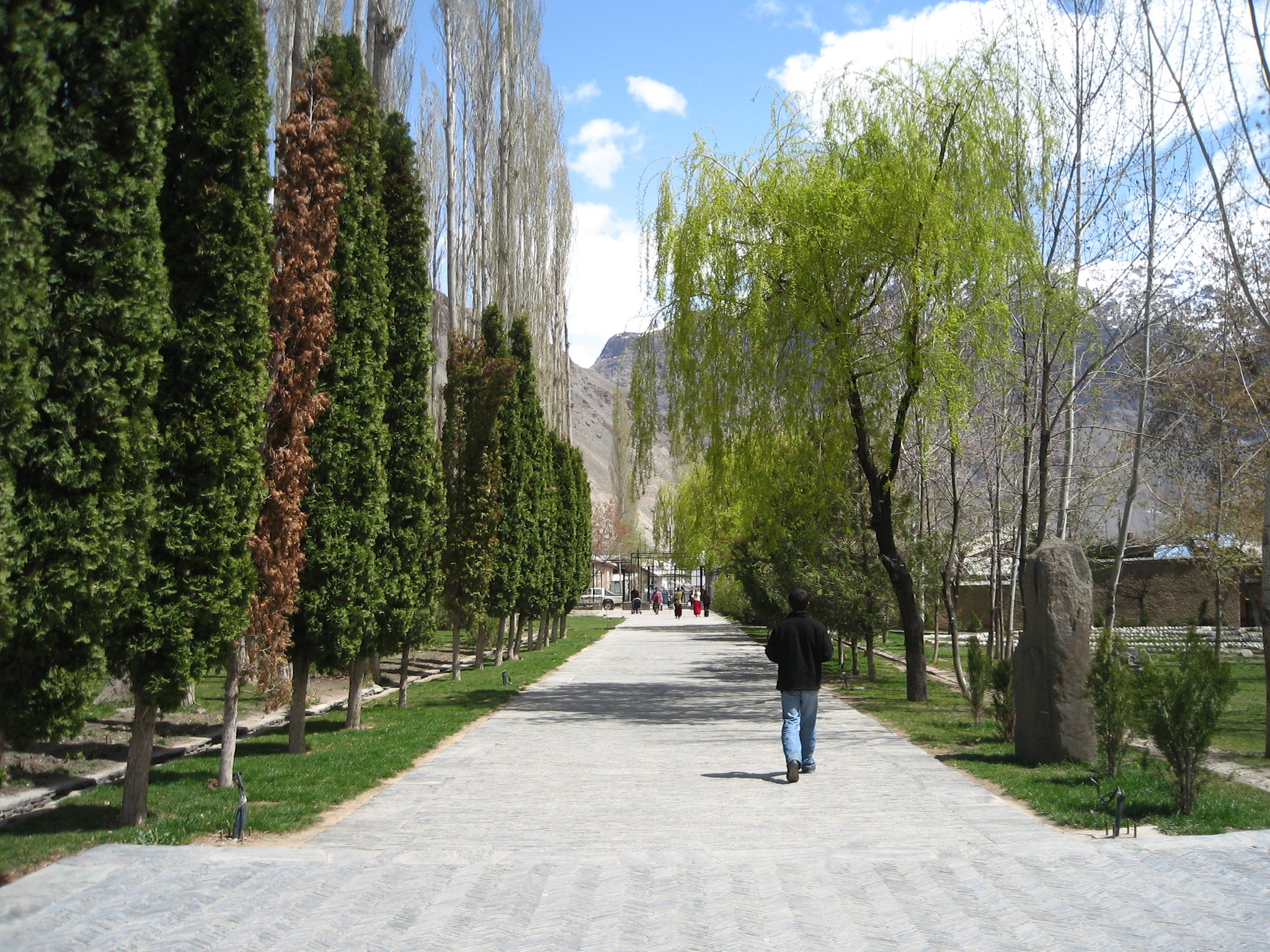 Погода в харог. Хорог Ботанический сад. Парк в Хороге. Памир Хорог Ботанический сад. Ботанический сад Таджикистан.
