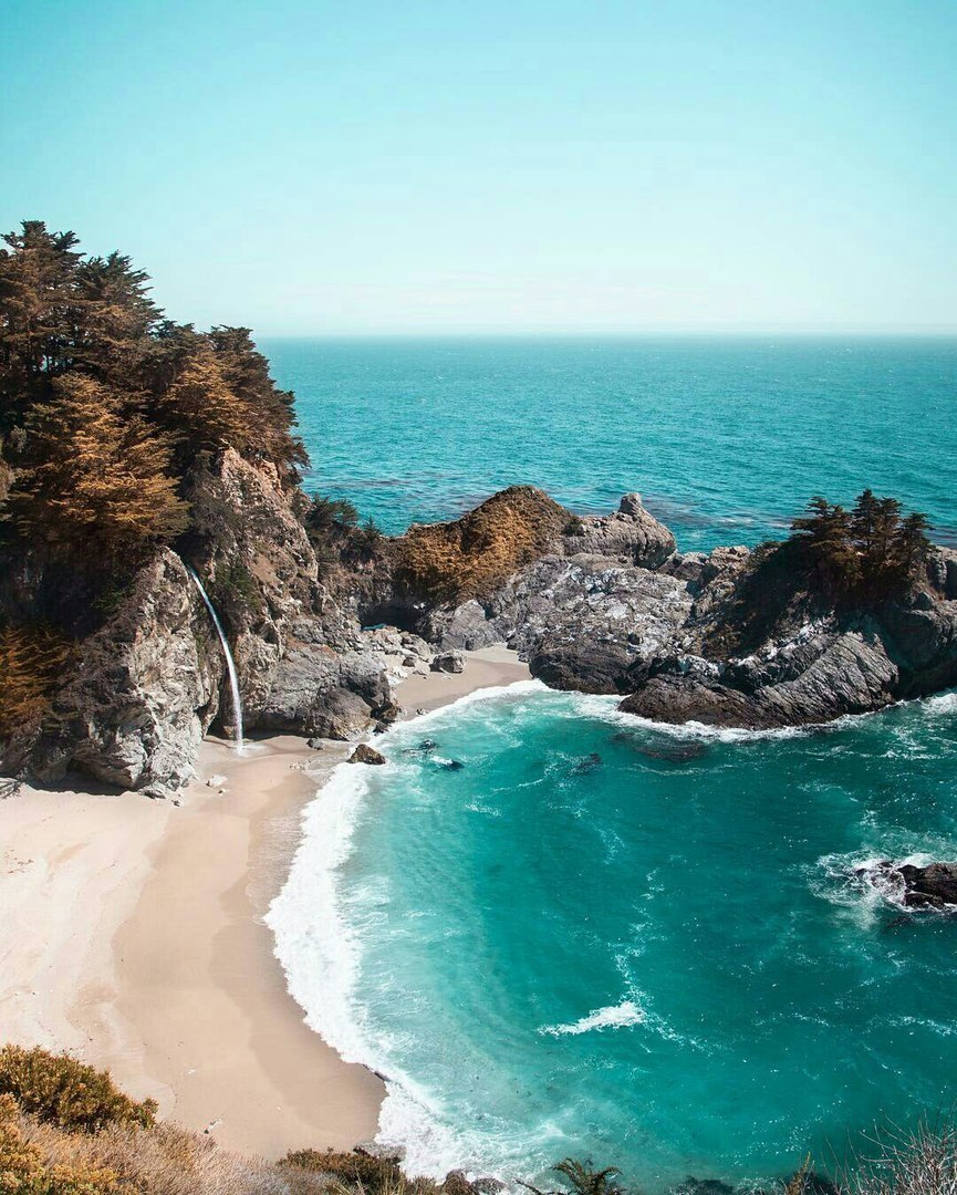 MCWAY Falls Калифорния