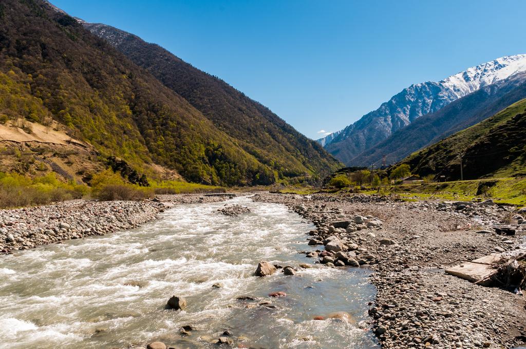 Река терек фото